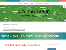 Tablet Screenshot of gutfulofadhd.com